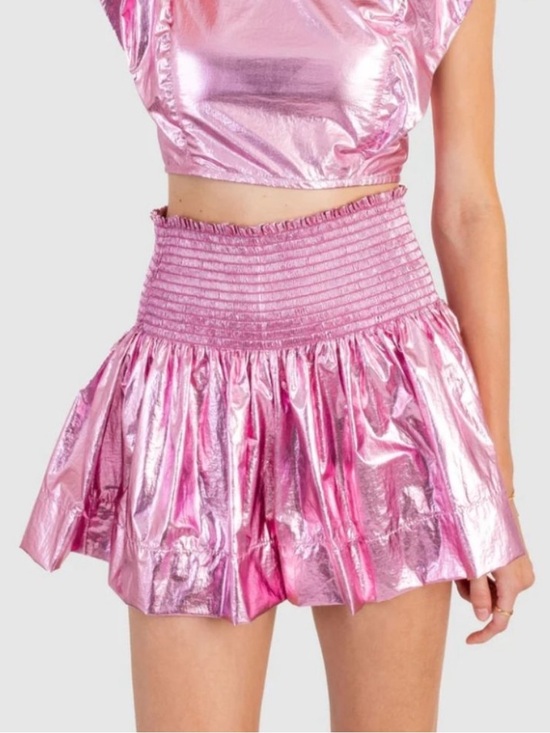 Koch Dresses & Skirts - Koch Erica Metallic Skirt in Pink Parade SZ M NWT
